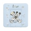 CEBA Puha pelenkázó alátét komódra (75x72) Disney Minnie & Mickey (Kék változat)