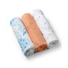 BABYONO Muszlinpelenkák Super soft 3 db (bézs színű változat)