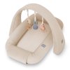 Multifunkčné hniezdočko pre bábätko s hrazdičkou a hračkami 3 v 1 Sleepee (Variant Sand)