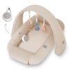 Multifunkčné hniezdočko pre bábätko s hrazdičkou a bielym šumom 4v1 Sleepee (Variant Pink)