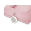 Multifunkčné hniezdočko pre bábätko s hrazdičkou a bielym šumom 4v1 Sleepee (Variant Pink)