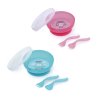 canpol babies tál fedővel és evőeszközökkel 350ml toys