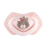 Canpol babies szimmetrikus szilikon cumikészlet 0 6h Bonjour Paris rózsaszín