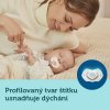 Canpol babies szimmetrikus szilikon cumikészlet light touch 0 6m royal baby rózsaszín