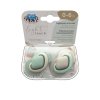 Canpol babies szimmetrikus szilikon cumikészlet light touch 0 6m pure color zöld