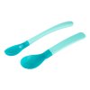 canpol babies plastove lyzicky termo 2 ks tyrkysove