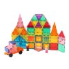 57 4 mágneses építőkocka oplo toys rainbow 150 db