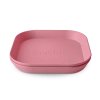 Dusty Rose Square Plate 2pack p