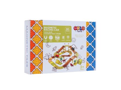 45 14 magneticka zavodna draha oplo toys dino 80 ks
