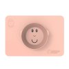 MATCHSTICK MONKEY PROTIZDRSNA MISKA S PODLOGO (Različica Dusty pink)