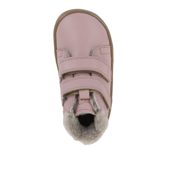 Pohľad zhora do topánky Froddo Barefoot Up Furry