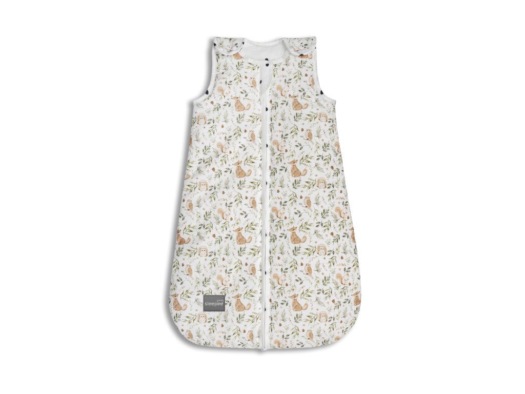 Spací vak Sleepee Newborn Variant: Ivory Forest