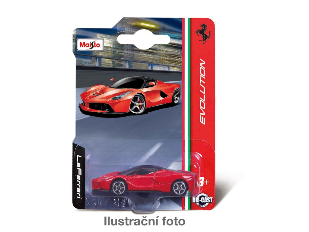 M. Ferrari Evolution DieCast collect., assort, blister