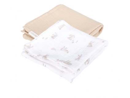 Little Dutch Plienky 70x70cm 2ks (Variant Baby Bunny)