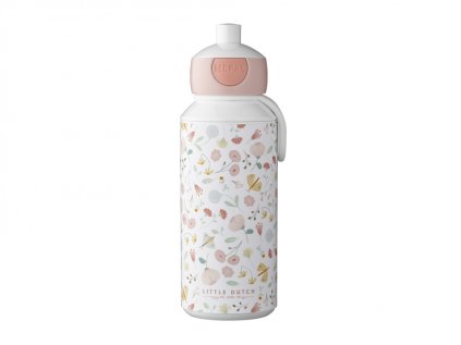 Little Dutch Fľaša na pitie 400 ml (Variant Kvety a motýle)