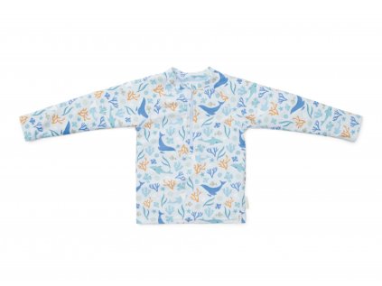 Little Dutch Plavecké tričko dlhý rukáv Ocean Dreams Blue (Veľkosť 86/92)