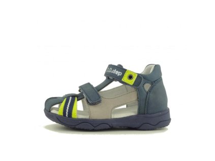 sandálky royal blue tyrkys