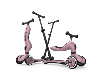 scoot ride odrazadlo kolobezka 2v1 highwaykick 1 push and go wildberry 00069 (4)