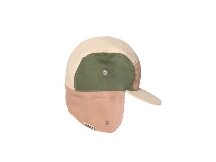 KiETLA šiltovka s ochranou krku s UV ochranou 2-4 roky (Varianta Green / Natural / Pink)