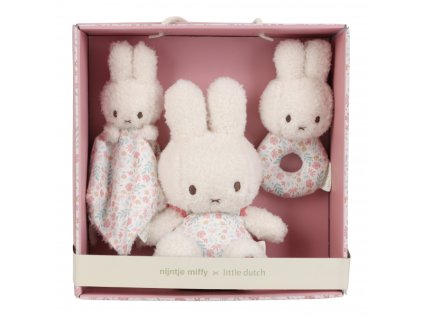 Little Dutch Darčekový set plyšový (Variant Miffy Lucky Blossom)