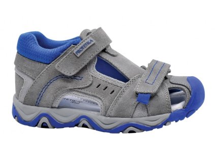 Protetika - Detské chlapčenské sandálky HESKO GRIS (Barefoot nie, Veľkosť topánok 32)