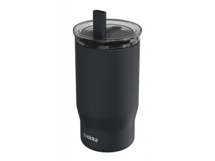 Quokka Nerezový termohrnček so slamkou Mist 720 ml (Variant Black)