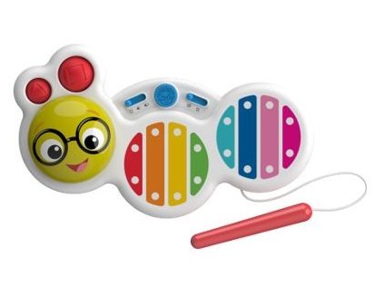 BABY EINSTEIN Hračka hudobná xylofón Cal’s Curious Keys™ 12m+