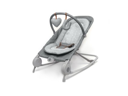 INGENUITY Lehátko Summer™ 2-in-1 Bouncer & Rocker Duo