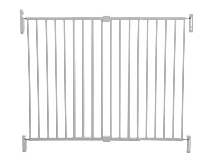 DREAMBABY Zábrana bezpečnostná Broadway 2-panelová extra široká 76-134,5 cm biela