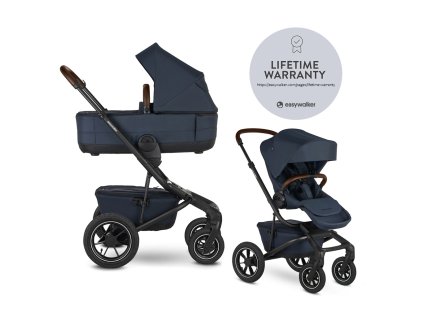 EASYWALKER Kočík kombinovaný Jimmey 2v1 LITE AIR (Farba Čierna, Variant Pepper Black)
