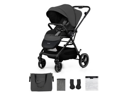 KINDERKRAFT SELECT Kočík športový Yoxi (Variant Moonlight Grey, Farba Sivá)
