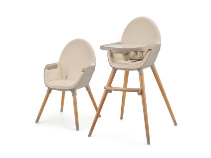 KINDERKRAFT Stolička jedálenská FINI2 (Farba Beige)