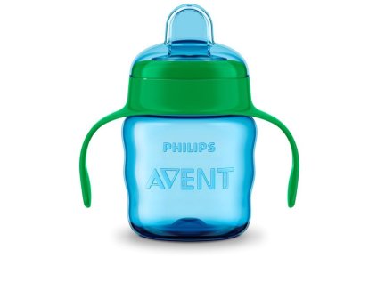 Philips AVENT Hrnček pre prvé dúšky Klasik 200 ml s držadlami chlapec