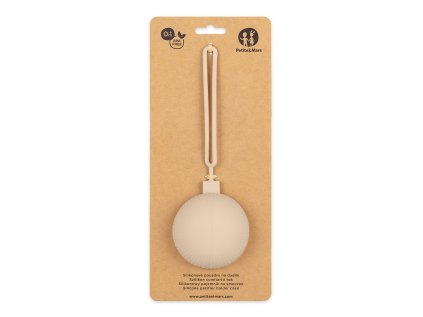 PETITE&MARS Puzdro silikónové na cumlík 0m+ (Variant Desert Sand)