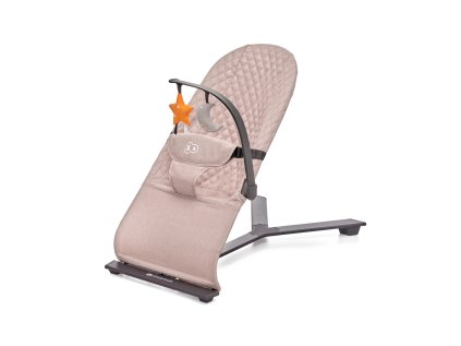 KINDERKRAFT Lehátko pohupujúce Mimi do 9kg (Variant Beige)