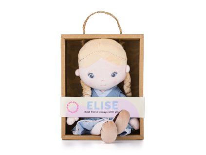 PETITE&MARS Bábika plyšová 0+, 35 cm (Variant Elise)