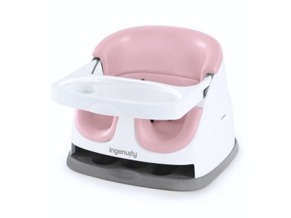 INGENUITY Jedálenská stolička na stoličku 2v1 Baby Base™ Peony 6m+ do 22kg