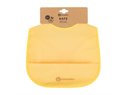 PETITE&MARS Podbradník PU Nate 6m+ (Variant Dusty Rose)