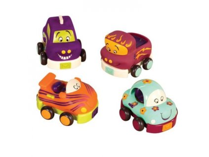 B-Toys Autíčka na zotrvačník Wheeee-ls! (Variant Jungle)