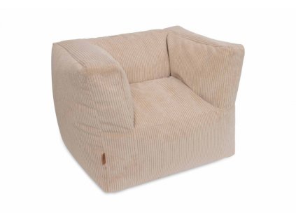 Jollein Kreslo detské Beanbag Corduroy (Variant Natural)