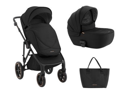 KikkaBoo Kočík Thea 2v1 2024 (Variant Black Gold)