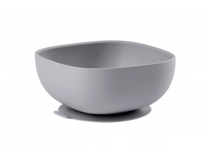 Beaba Miska silikónová s prísavkou (Variant Grey)