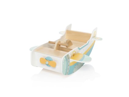 ZOPA Drevená montessori houpačka letadlo, Wood