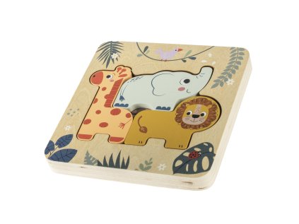 ZOPA Drevené puzzle hlavolam