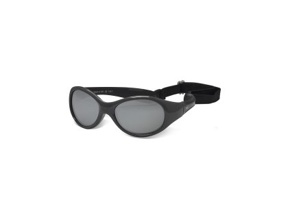 REAL SHADES Sluneční brýle Explorer 0+, Graphite/Black