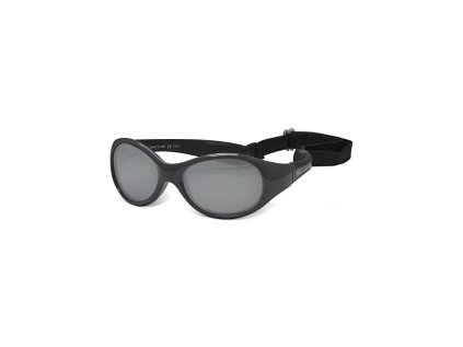 REAL SHADES Sluneční brýle Explorer 4+, Graphite/Black