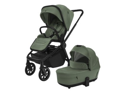 ZOPA Set športový kočík Move Cross 5 + hlboká vanička XL 5 + adaptéry (Variant Rocky Green)