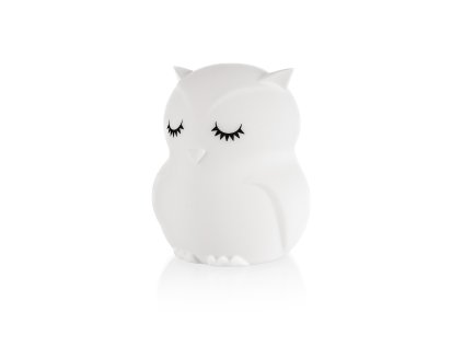 ZOPA Silikónová nočná LED lampa veľkosť M (Variant Owl)