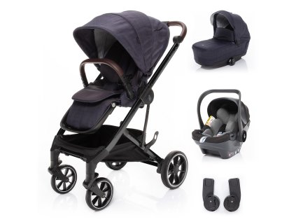 ZOPA Set kočárek Quest+ korba+ adaptéry+ autosedačka (Farba midnight nav black)