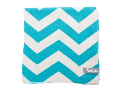 ZOPA Detská deka ZigZag (Variant Mint)